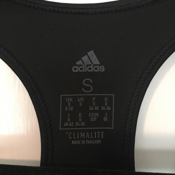 Offer away! Gently used Adidas sports bra black - Picture 2 of 4